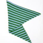 Scarlet Knitwear Green/Blue Triangle Scarf