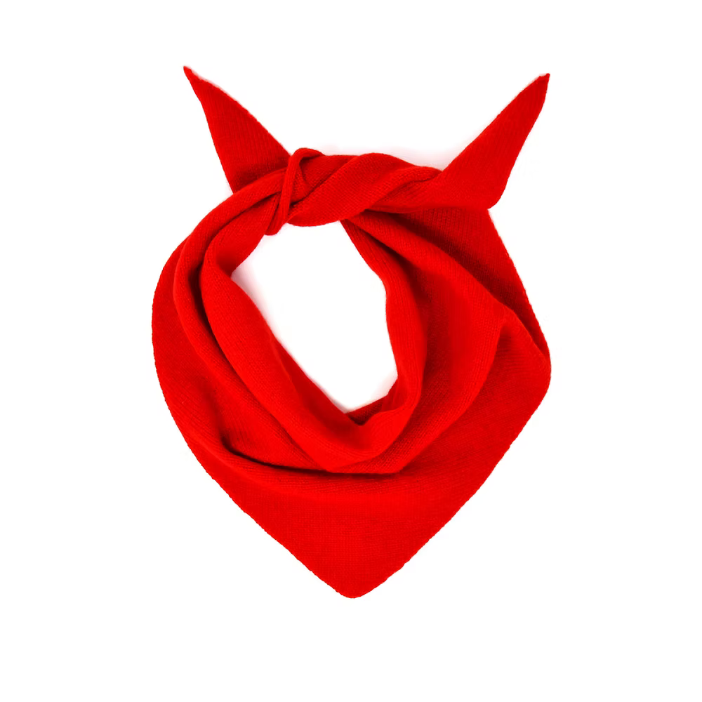 Red Triangle Scarf