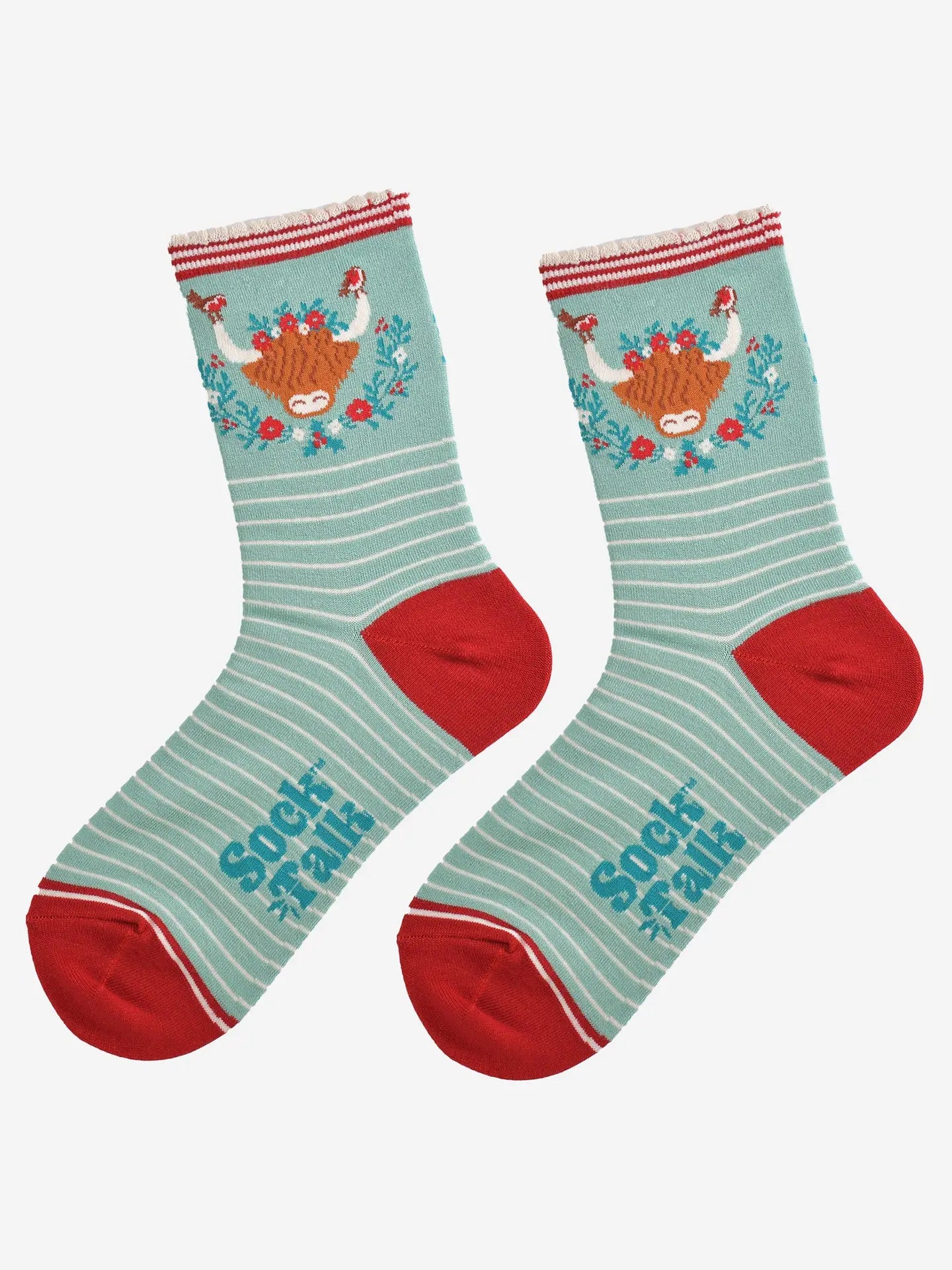 Highland Cow Ladies Socks
