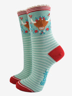 Highland Cow Ladies Socks