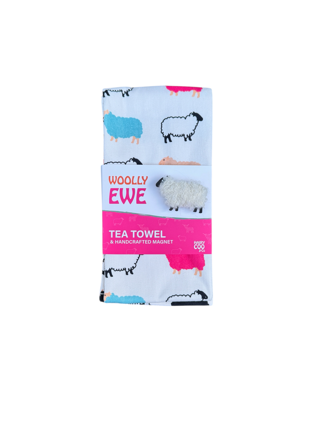 Ewe Tea Woolly Ewe - Sheep Tea Towel – Hairy Coo & Co