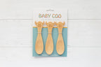 Baby Coo - Highland Cow Bamboo Spoons