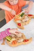 Baby Coo - Highland Cow Bamboo Plate
