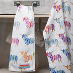 Highland Cow Tea Towel