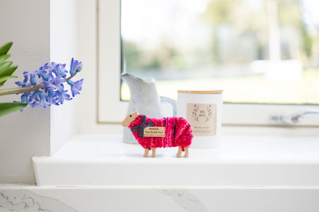 Woolly Ewe Standing Ornaments
