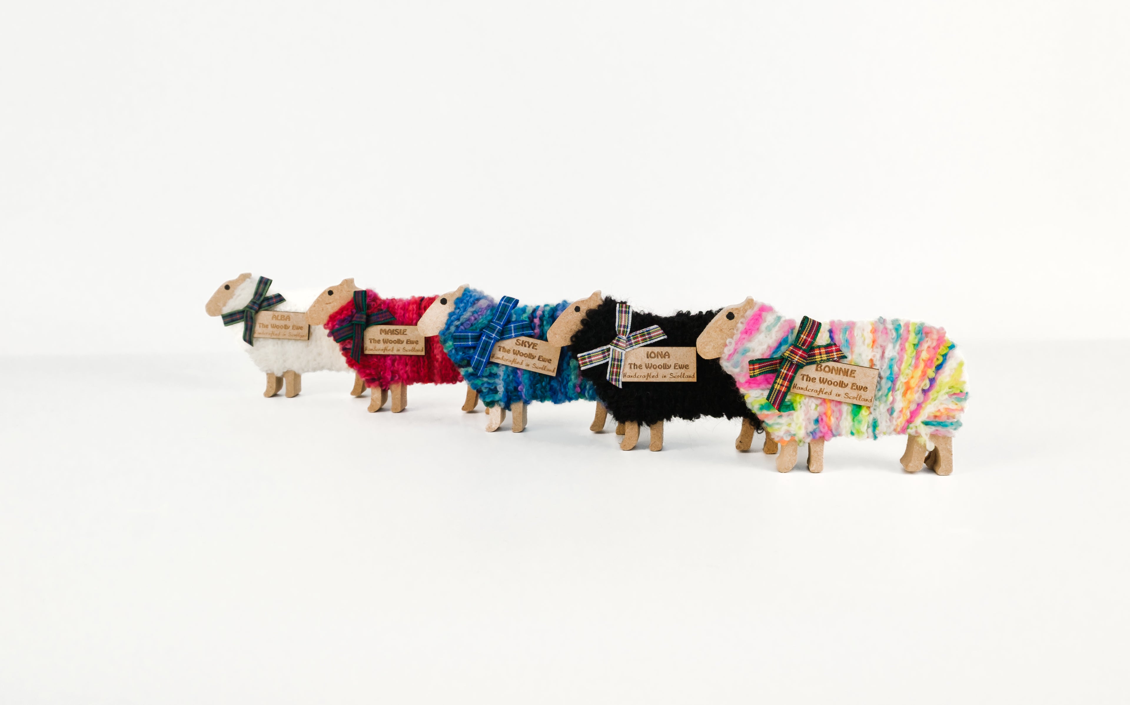 Woolly Ewe Standing Ornaments