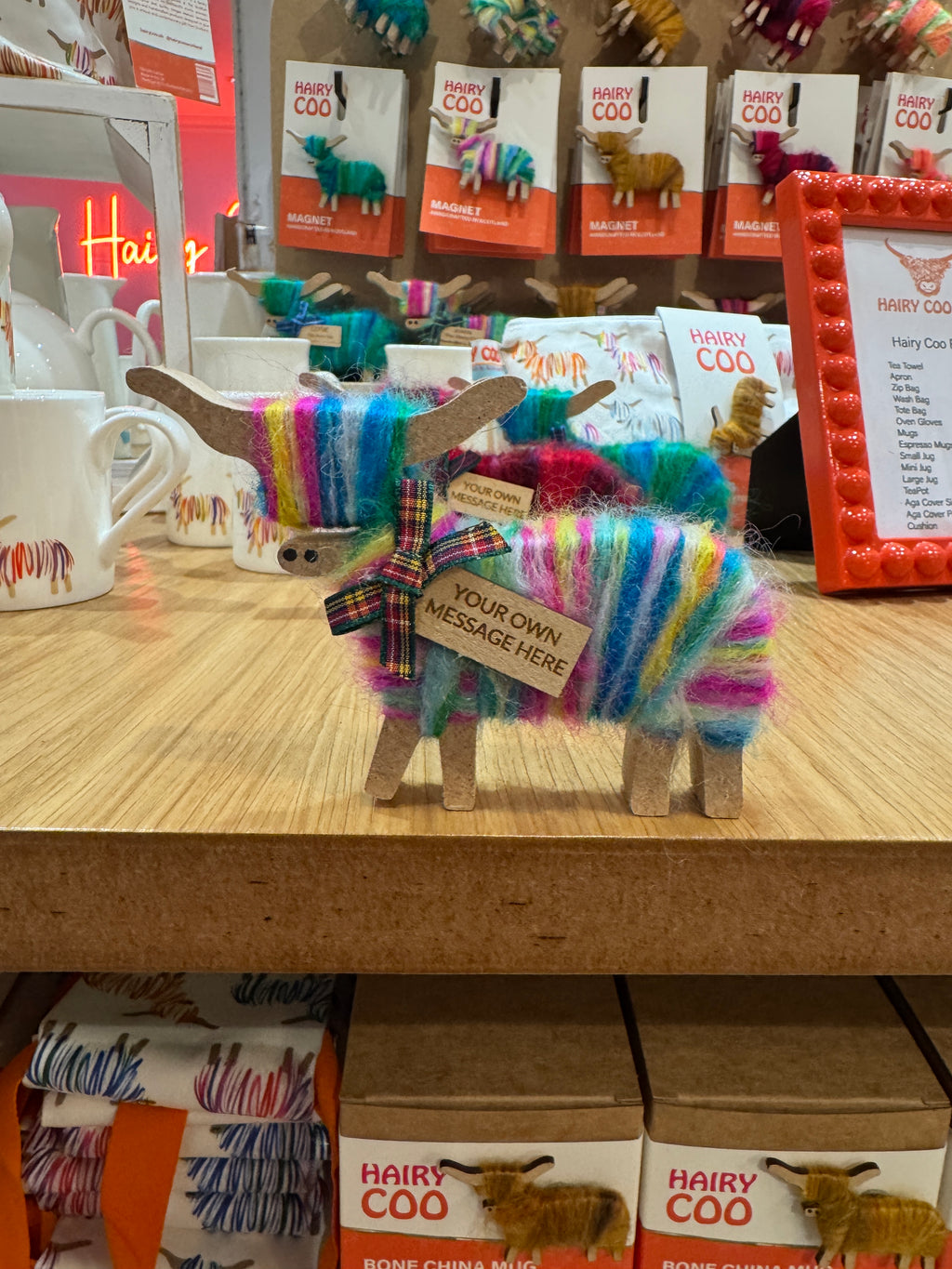 Personalised Standing Coos