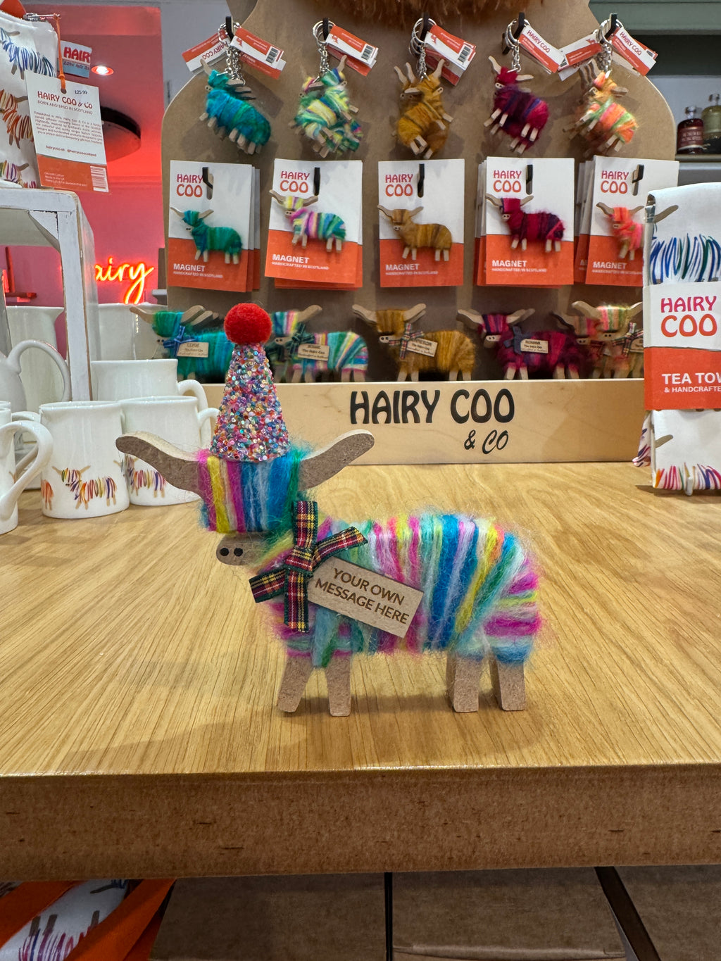 Personalised Standing Coos