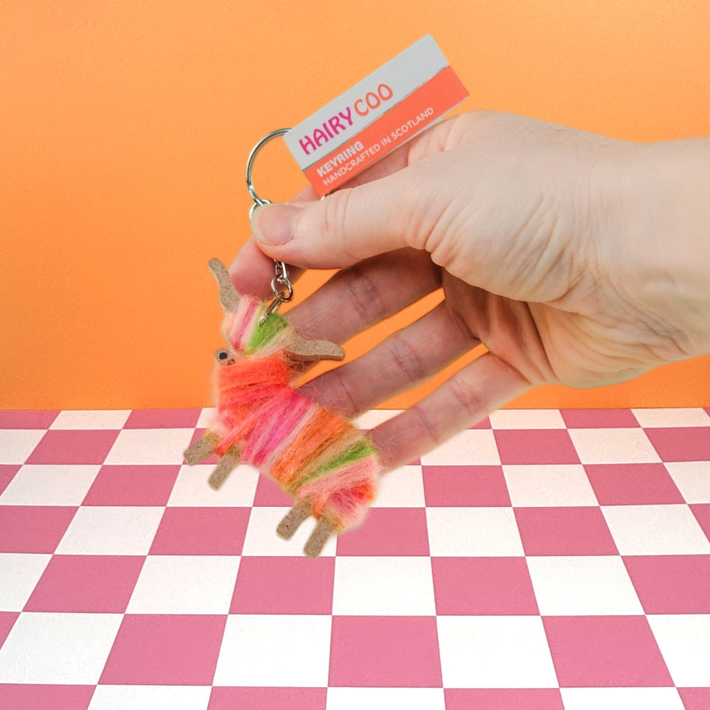 Highland Cow Keyrings