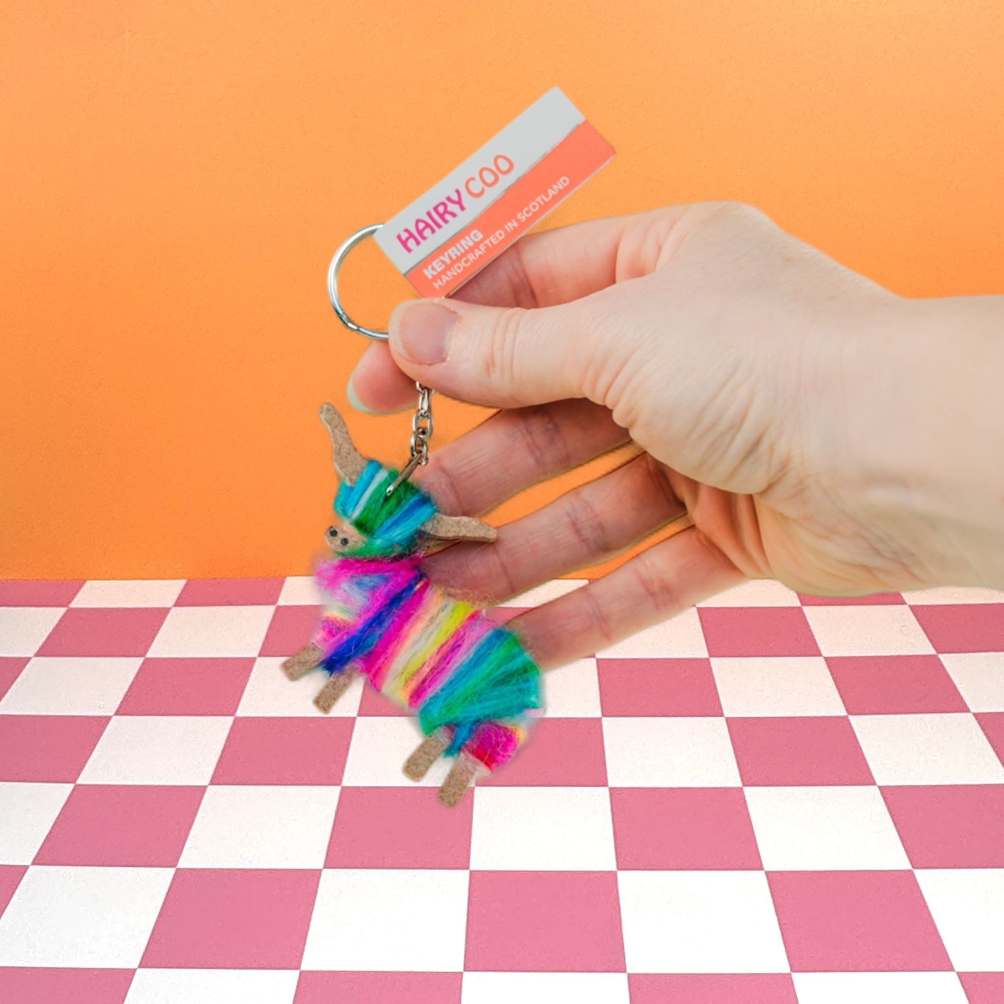 Highland Cow Keyrings