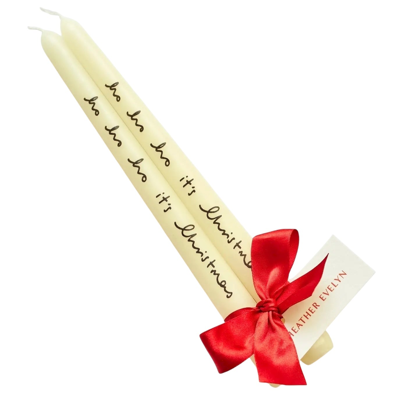 Pair of Hand Decorated Candles