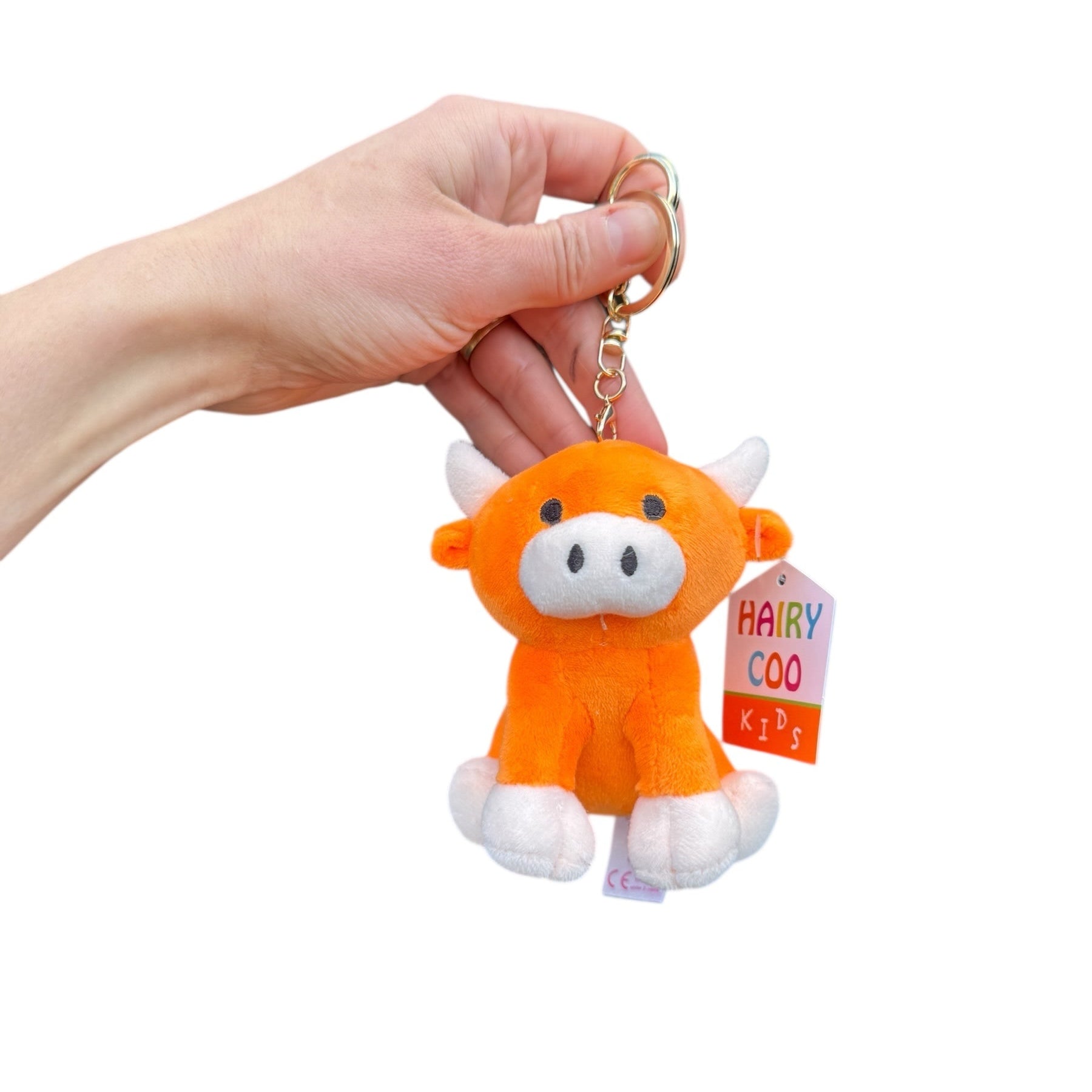 Hairy Coo Kids Plush Keyrings