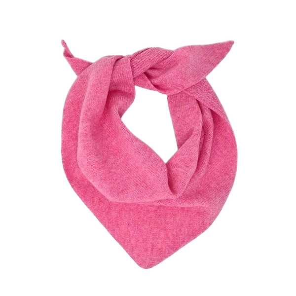 Scarlet KnitwearPink Triangle Scarf