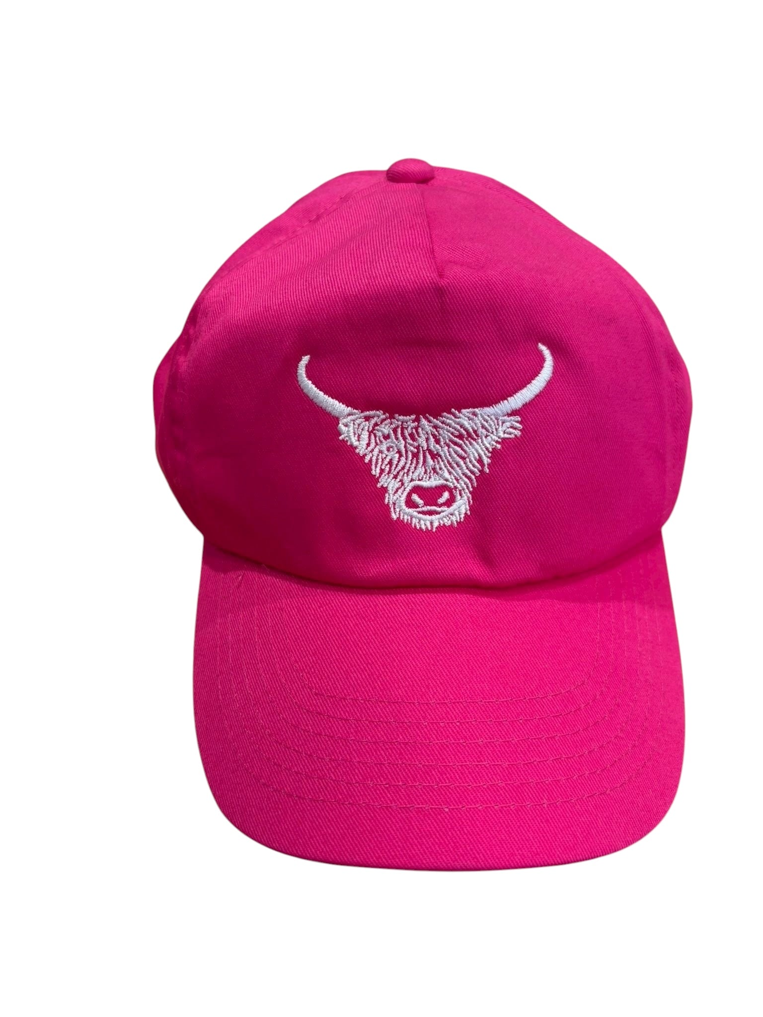 Kids Hairy Coo Hat - Fushia