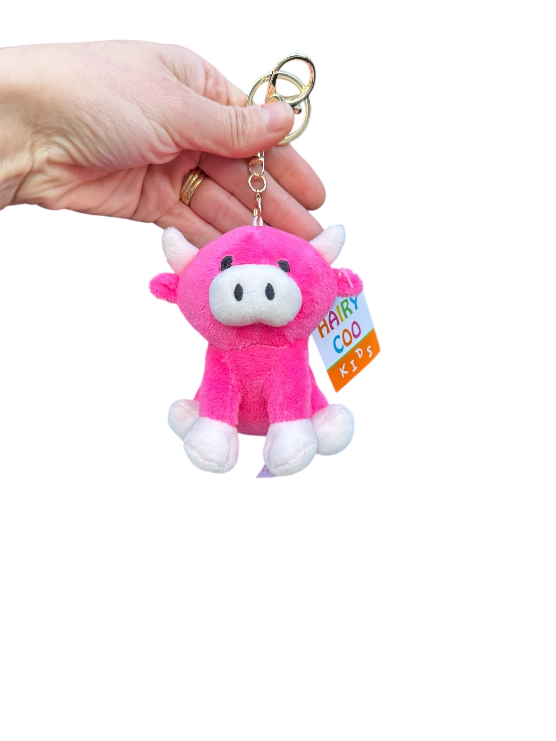 Hairy Coo Kids Plush Keyrings