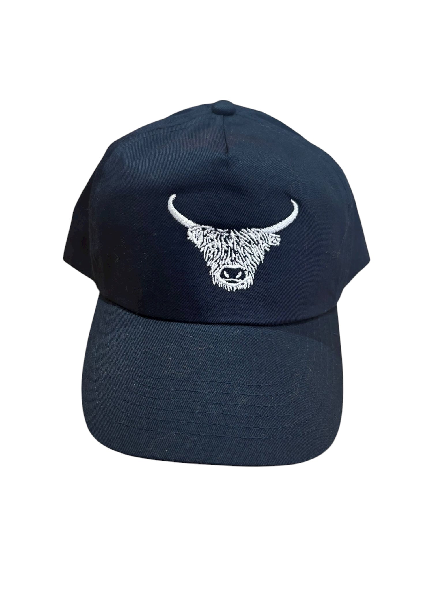 Kids Hairy Coo Cap - Navy