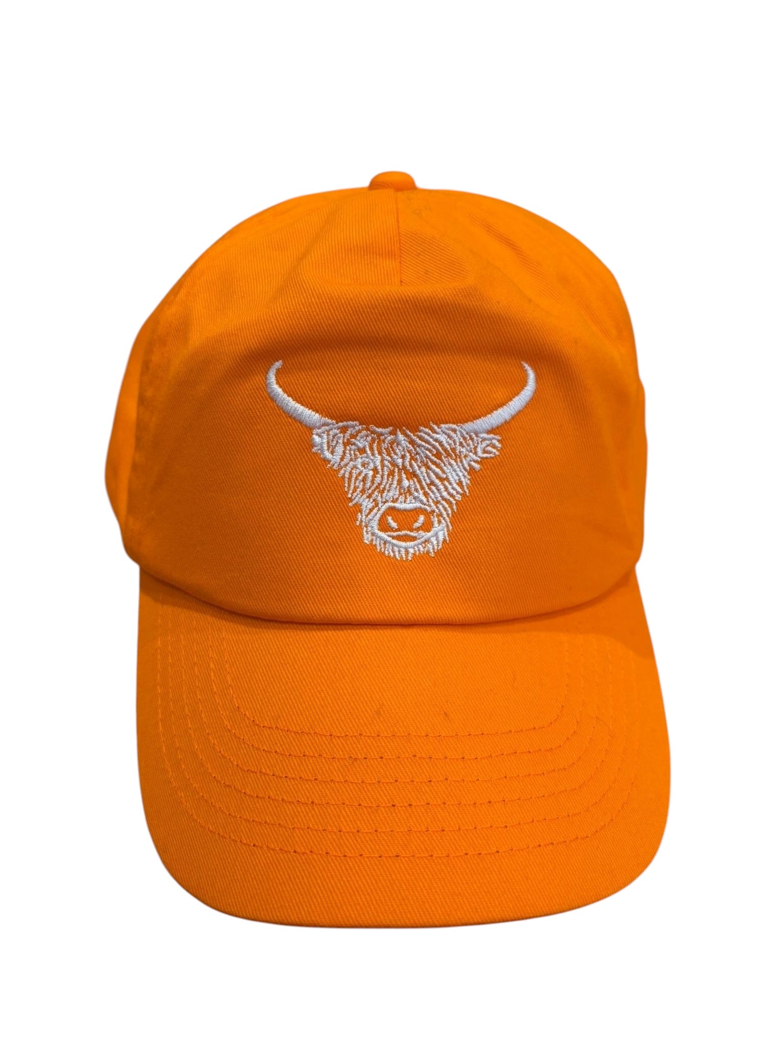 Kids Hairy Coo Cap - Orange