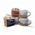 Ceramic Painted Mug - Taupe