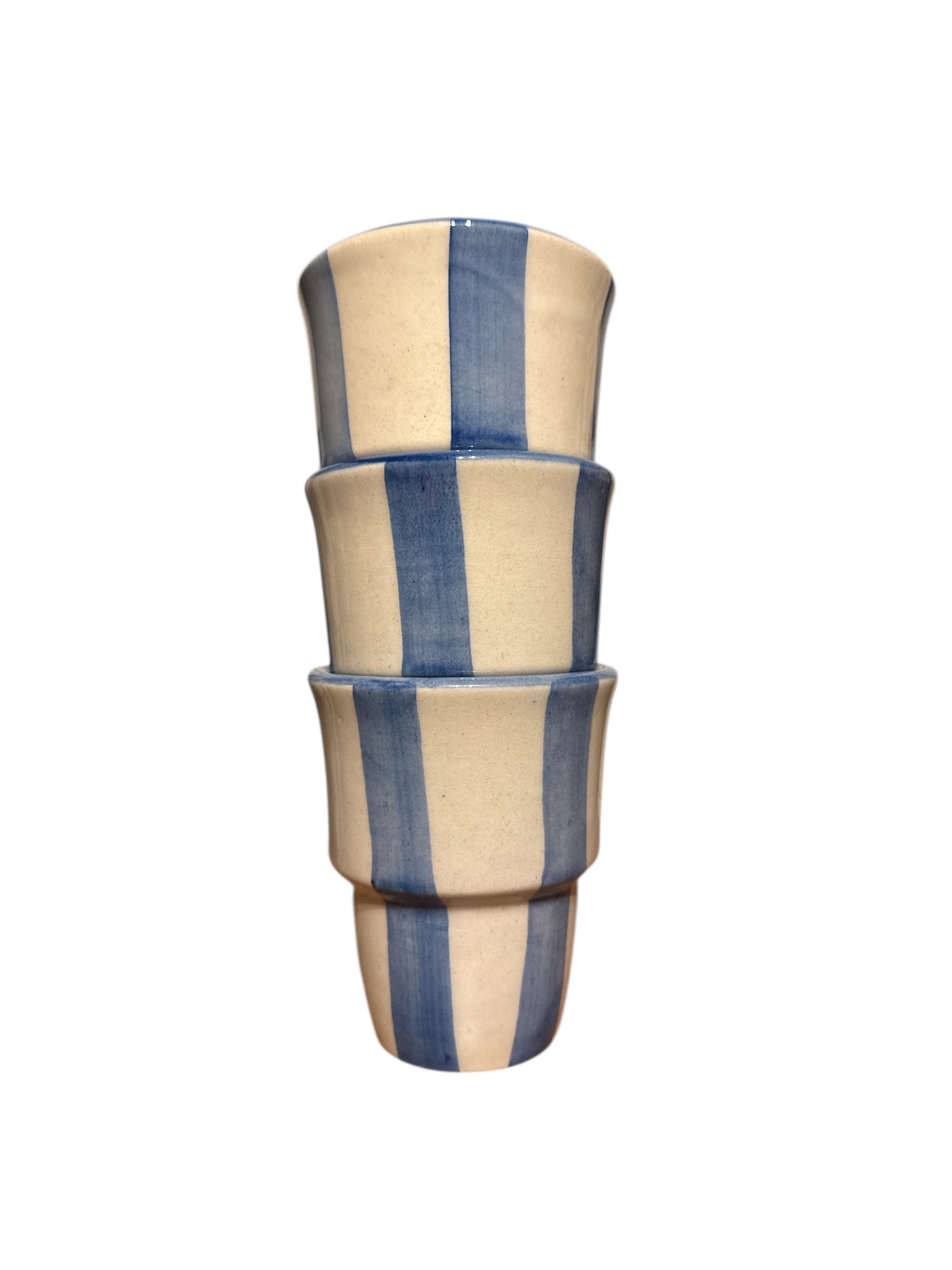 Stripey coffee tumber