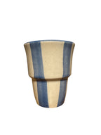 Stripey coffee tumber