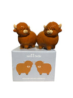 Highland Cow Salt & Pepper