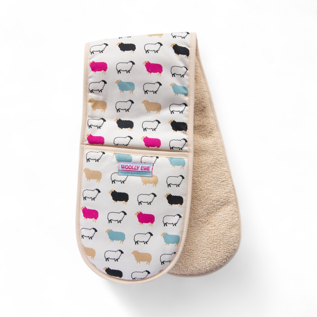 Woolly Ewe Oven Gloves