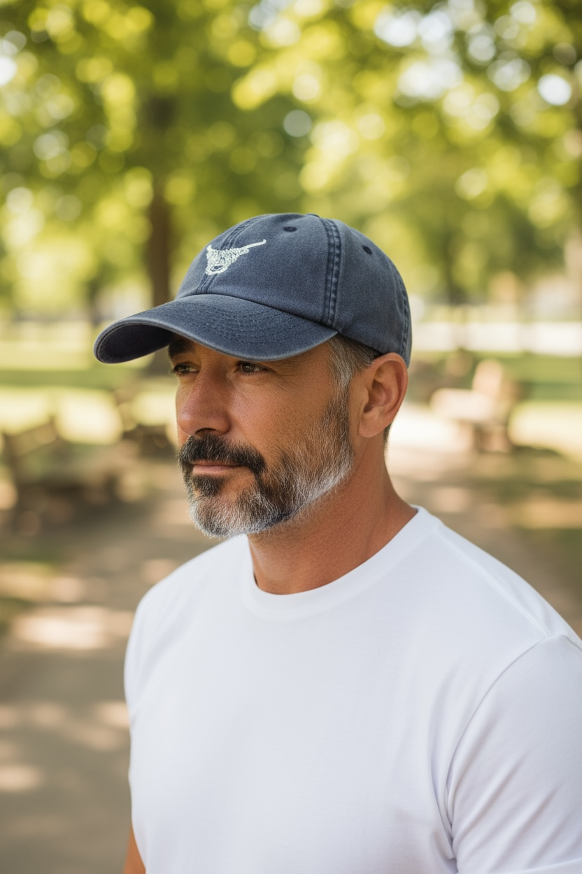 Hairy Coo Cap - Denim