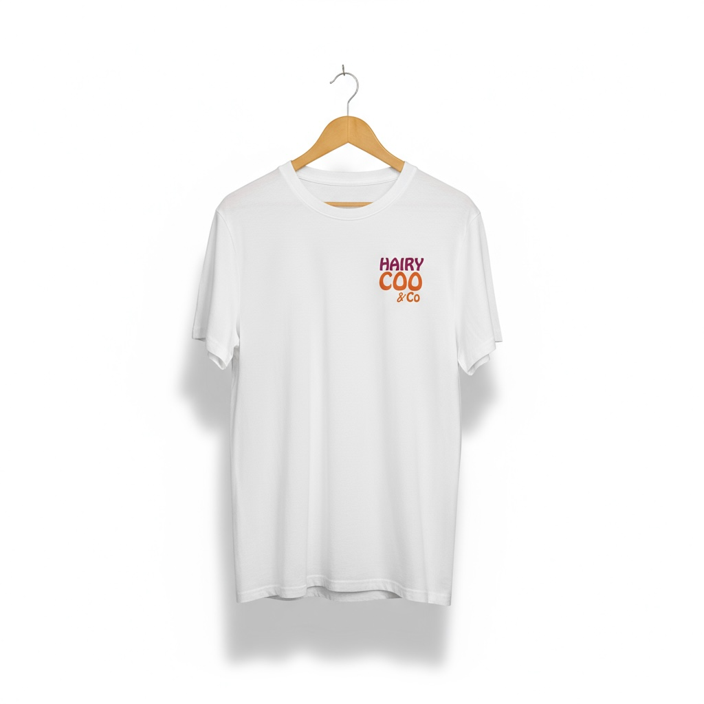 Hairy Coo Oversized T-Shirt