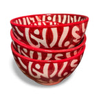 Artisan Bowls - Red