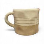 Ceramic Painted Mug - Taupe