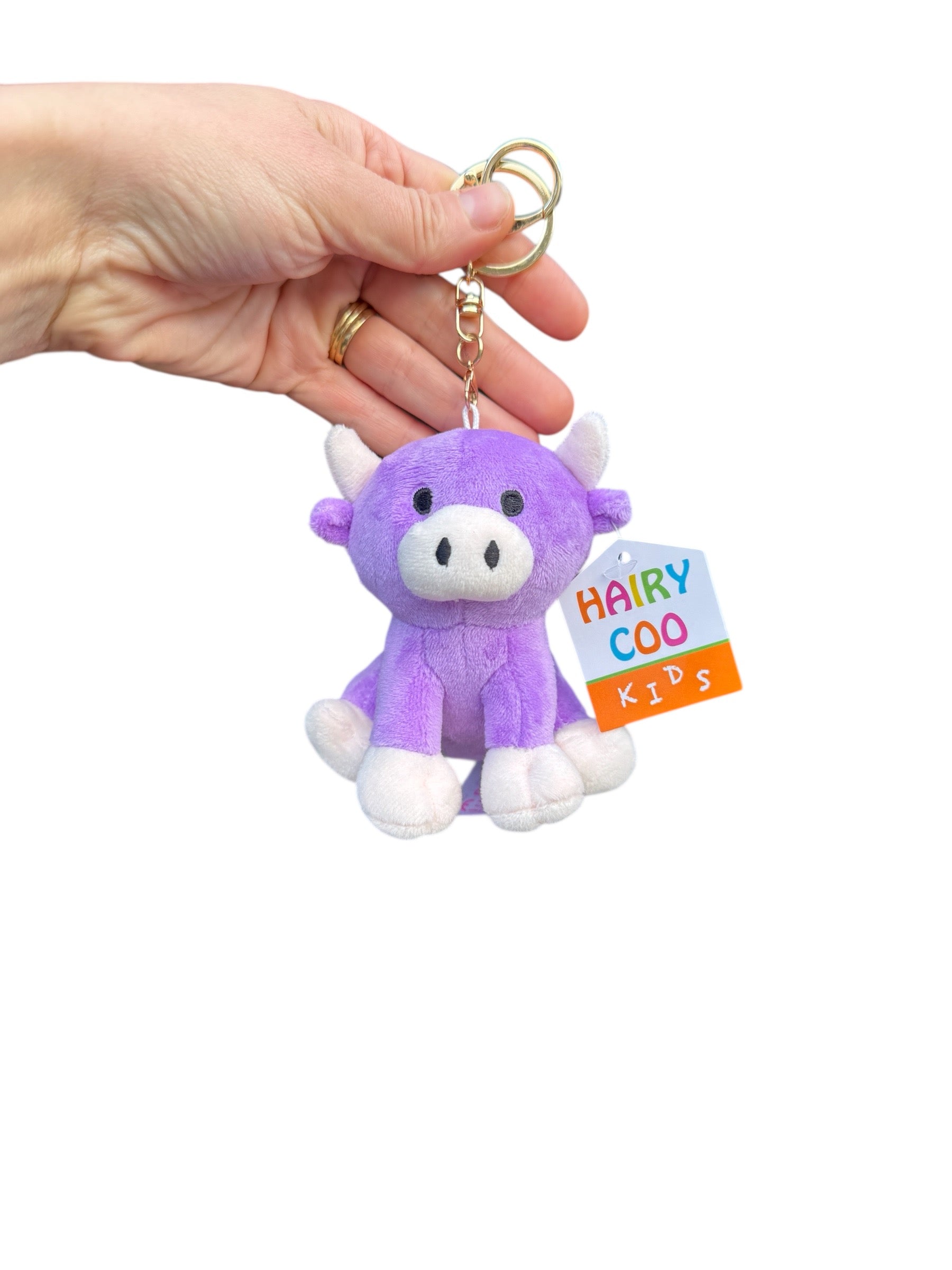 Hairy Coo Kids Plush Keyrings