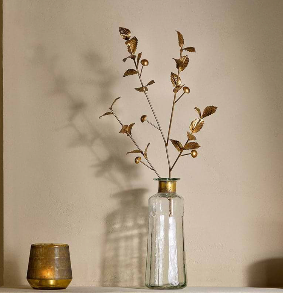 Brass flower stems