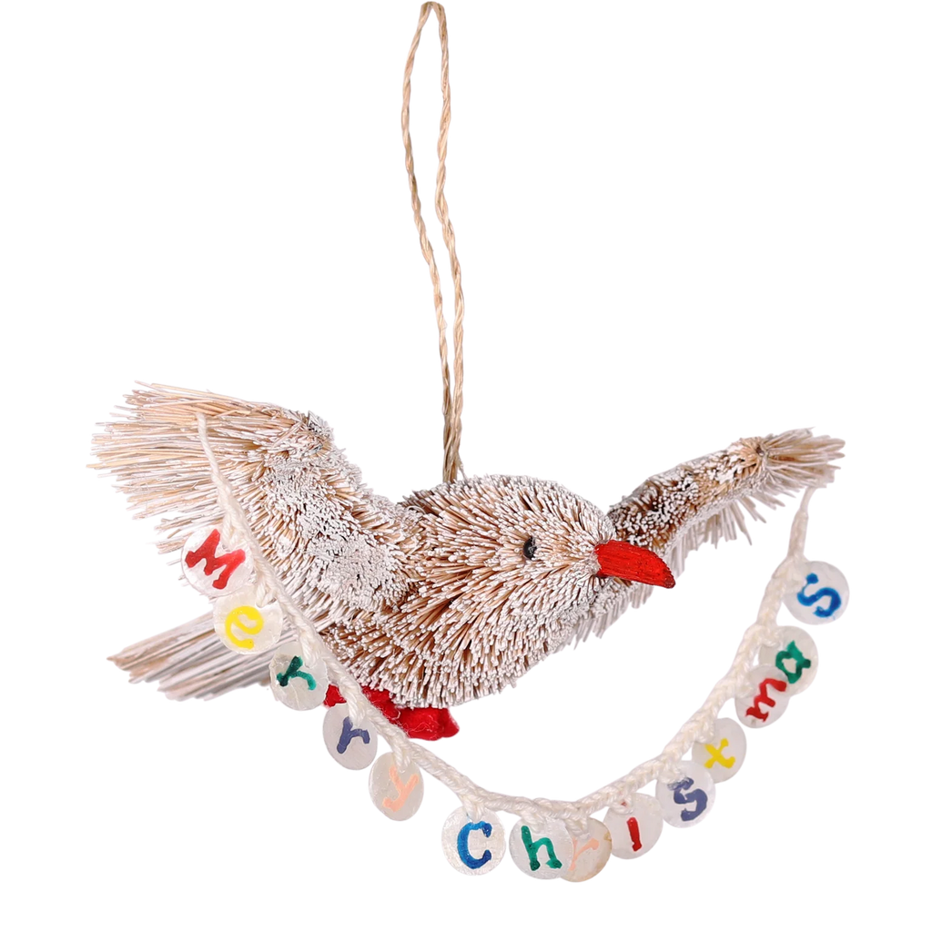 Bird bristle hanging