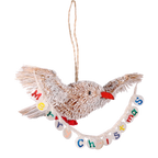 Bird bristle hanging