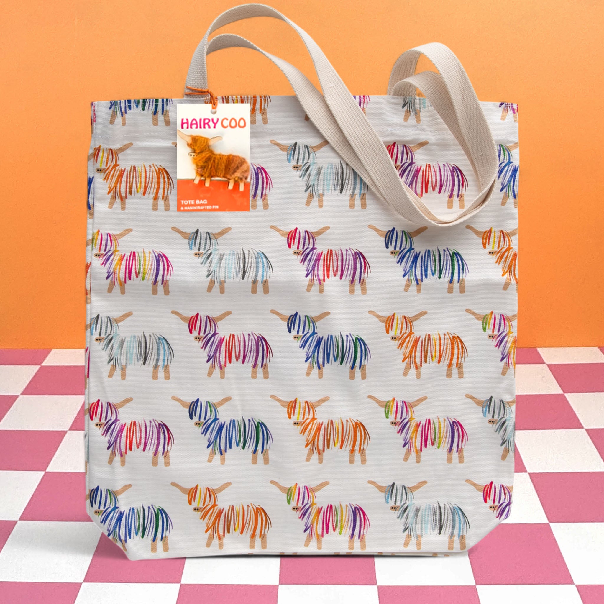 Highland Cow Tote Bag