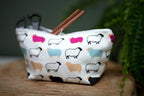 Woolly Ewe - Sheep Zip Bag