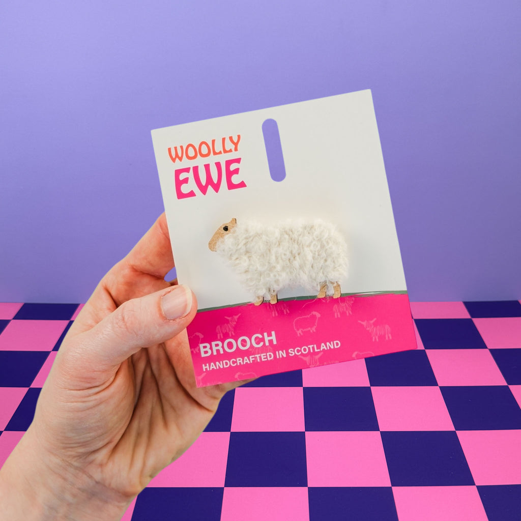 Woolly Ewe Brooch