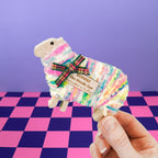 Woolly Ewe Standing Ornaments