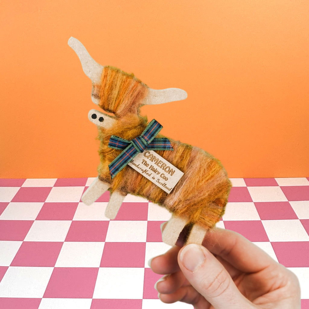 Standing Coos - Highland Cow Ornaments