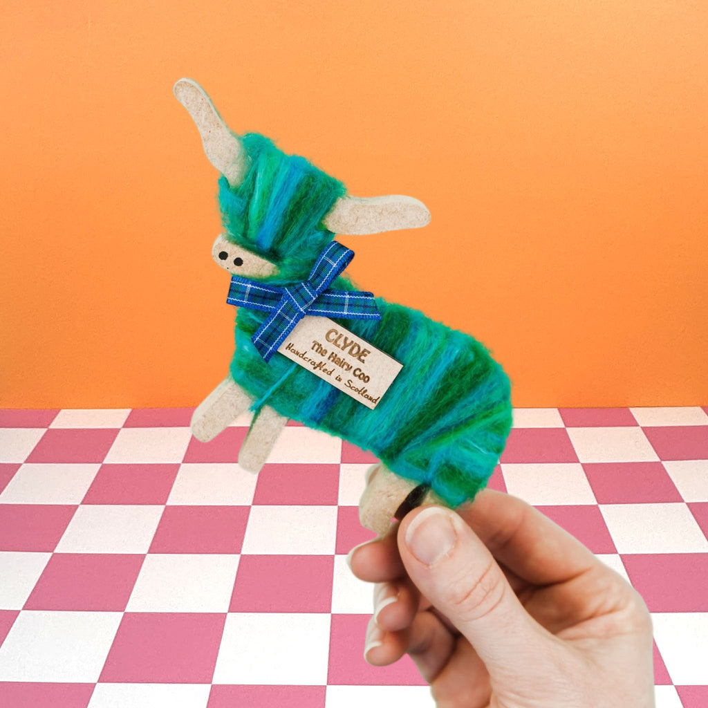 Standing Coos - Highland Cow Ornaments