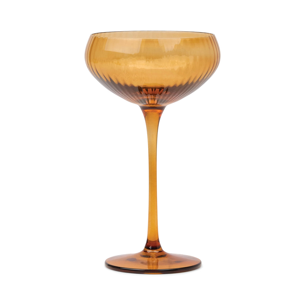 Martini Glasses - Amber