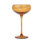 Martini Glasses - Amber