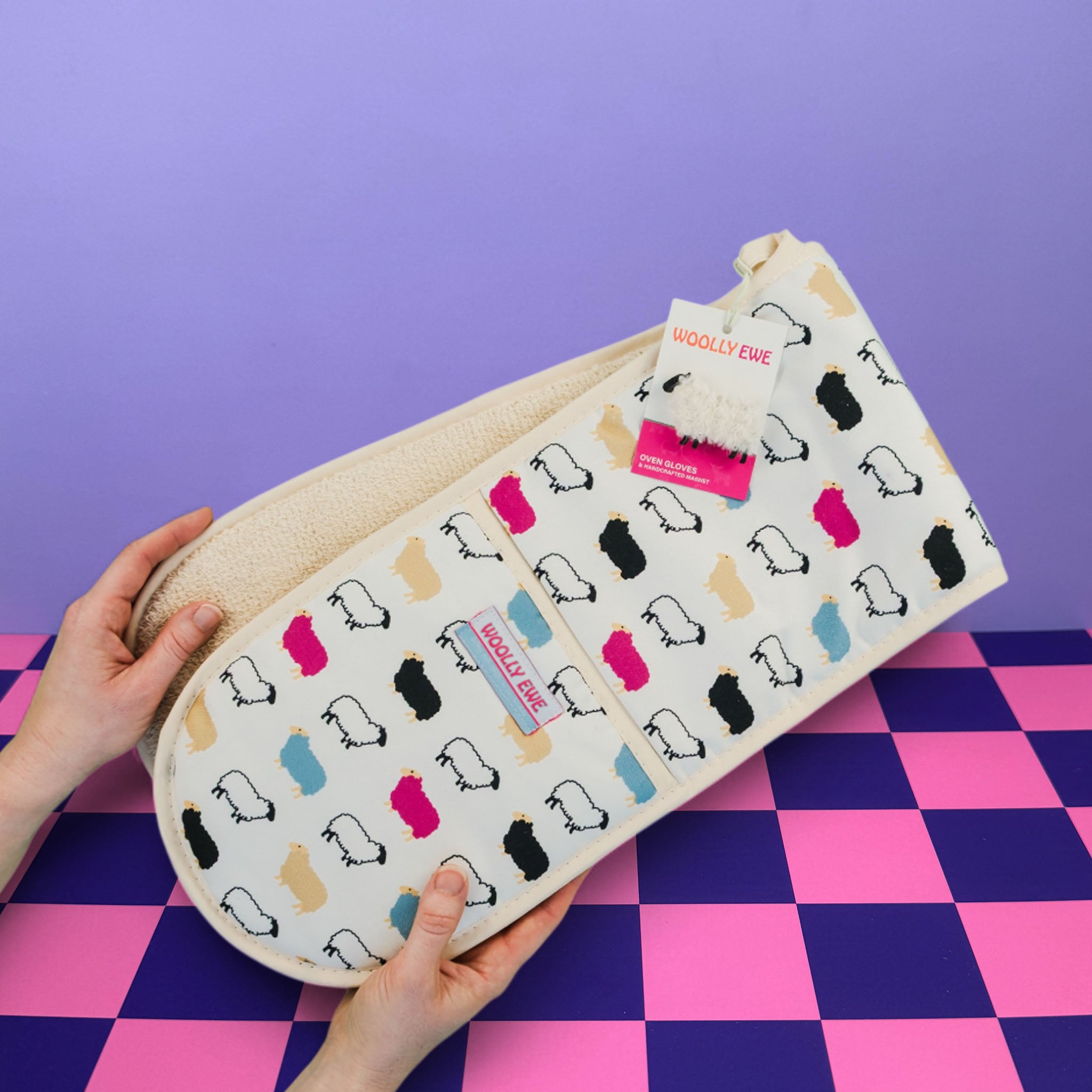 Woolly Ewe Oven Gloves