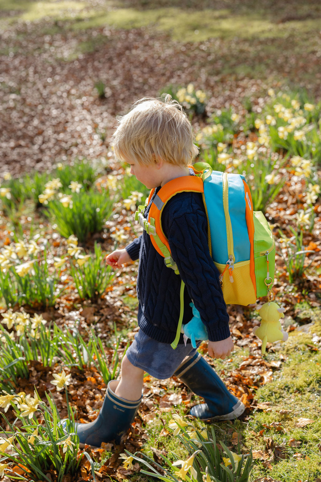 Hairy Coo Kids Backpack ORANGE