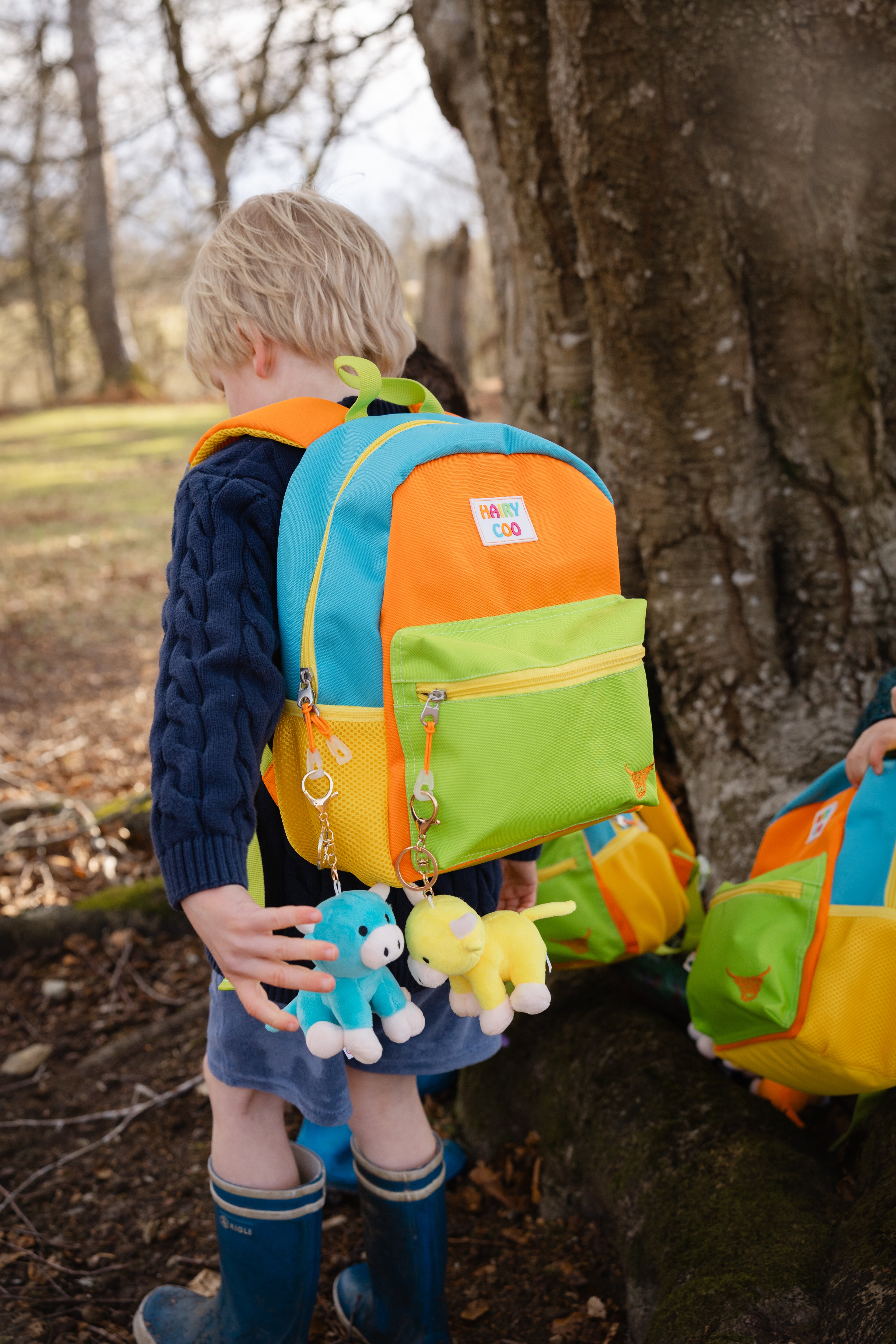 Hairy Coo Kids Plush Keyrings