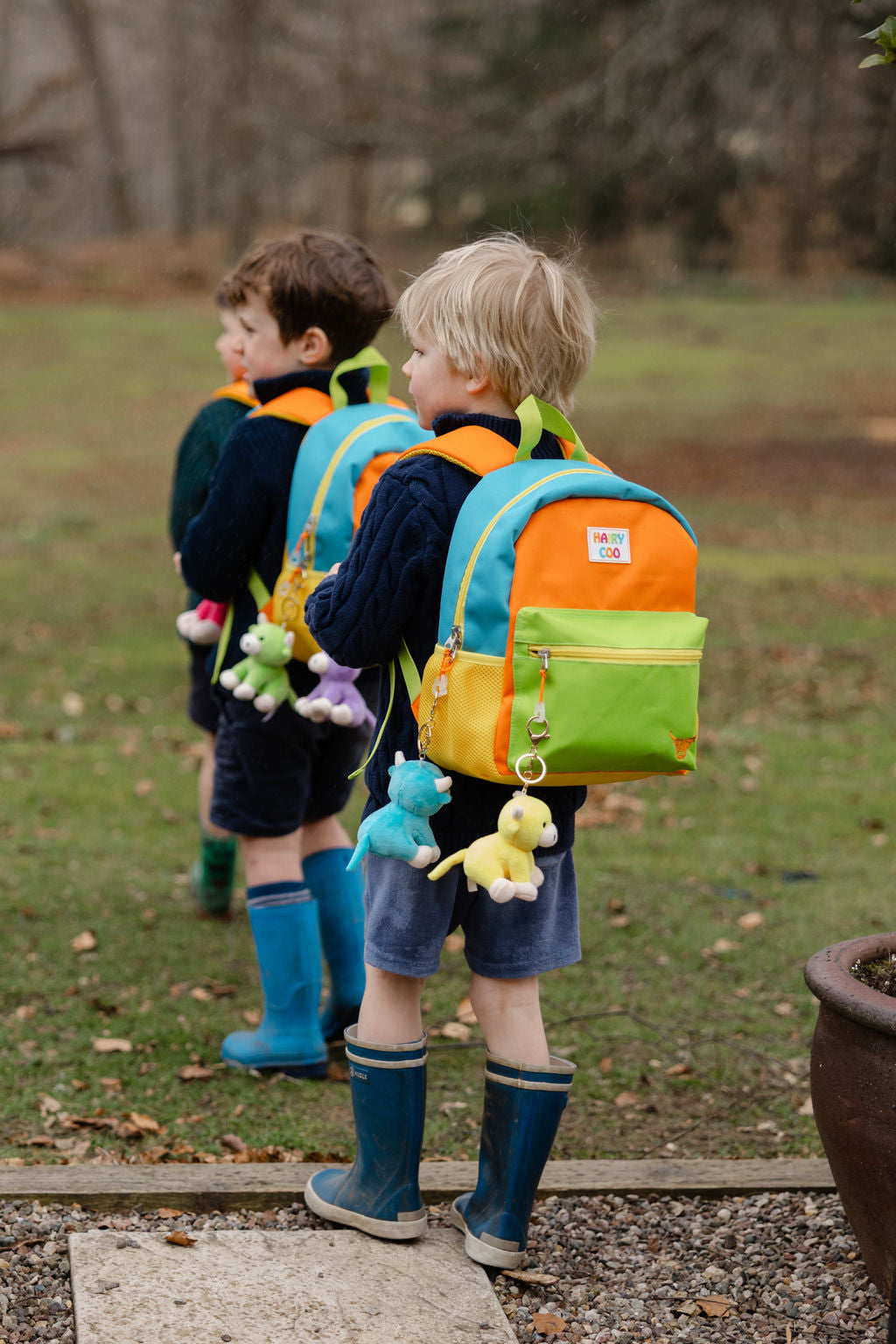 Hairy Coo Kids Backpack ORANGE