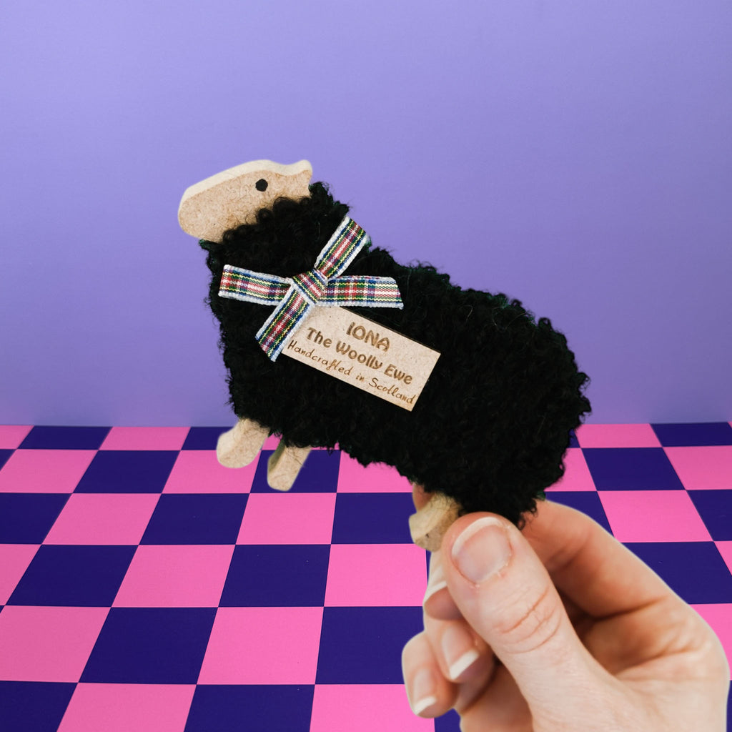 Woolly Ewe Standing Ornaments