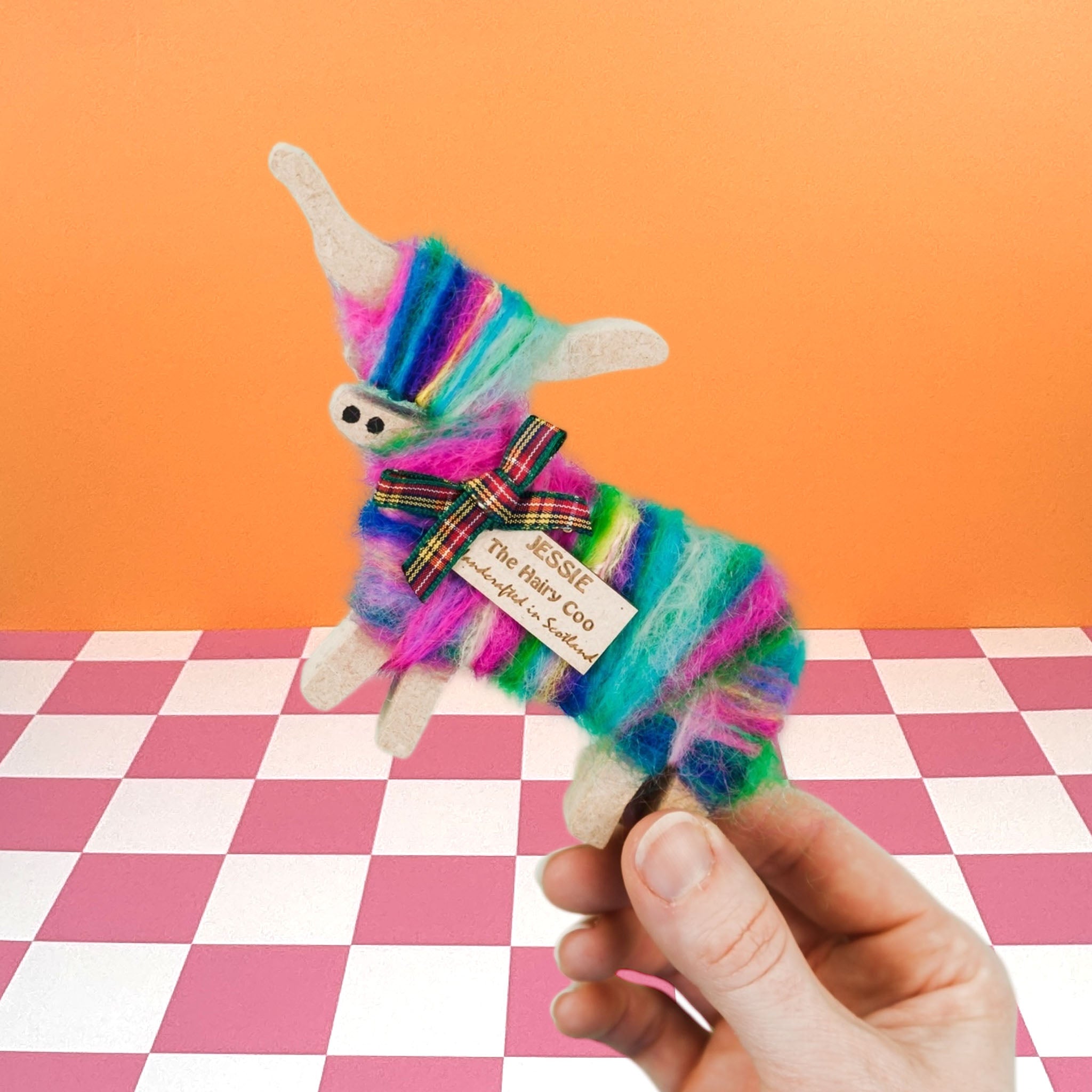 Standing Coos - Highland Cow Ornaments