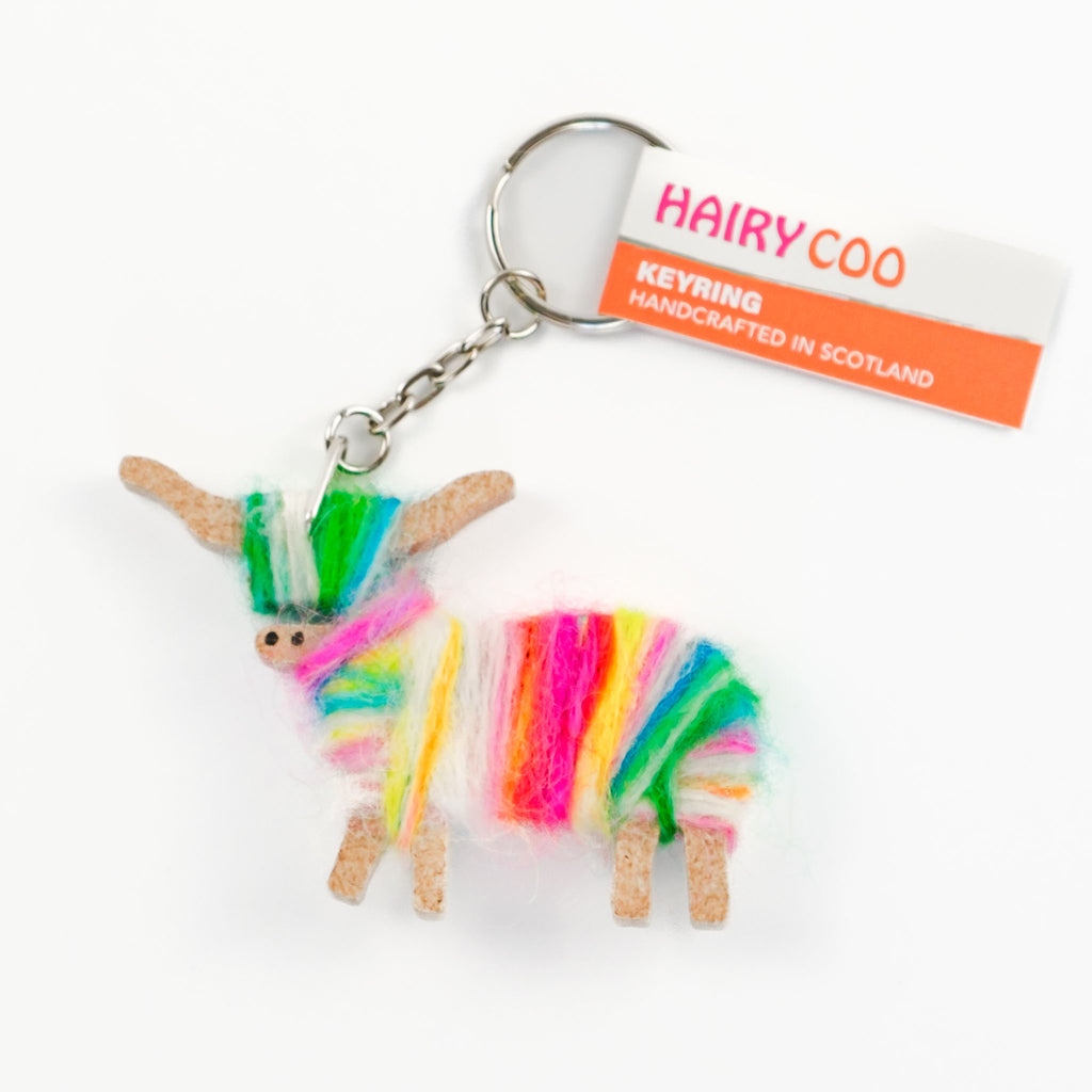 Highland Cow Keyrings