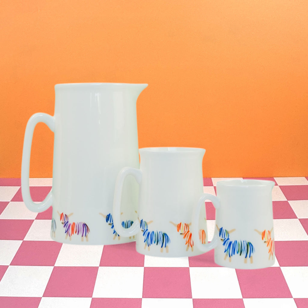 Highland Cow Jug